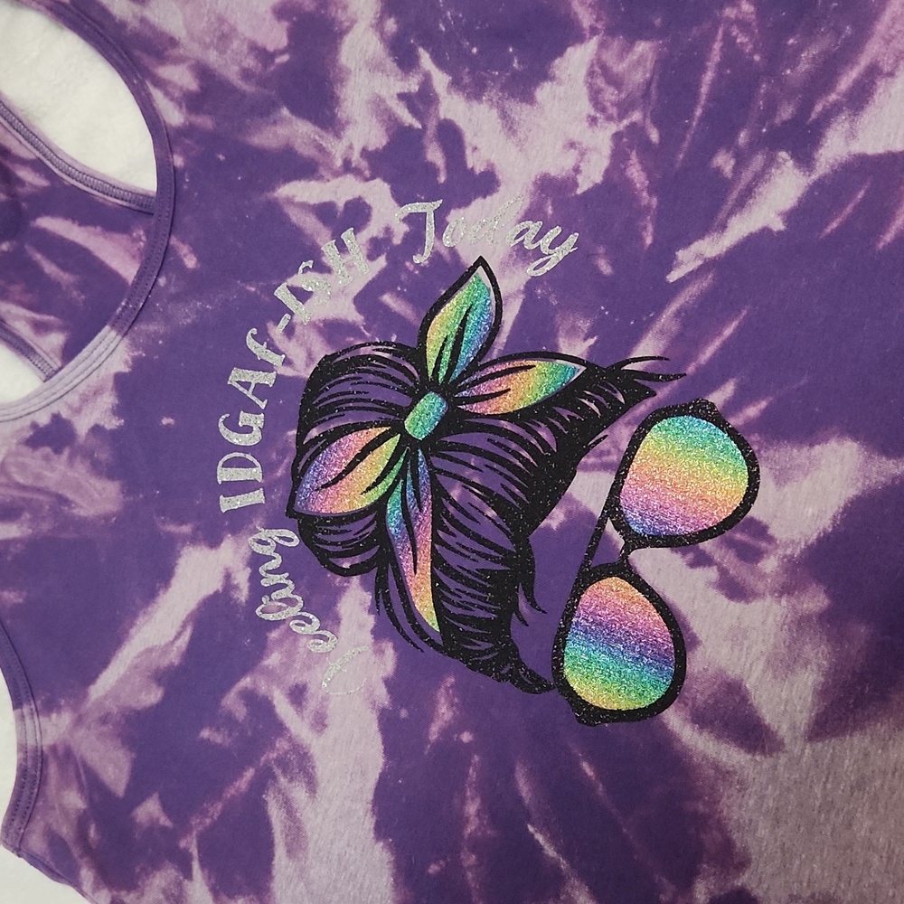GLITTERY vinyl made, Feeling IDGAF-ish today